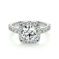 thumbnail image 1 of First Jewel Round Cut Brilliant 1.9 Ct Diamond Ring For Women's - Wedding Ring - White Gold Over 14K Silver Diamond Rings - Engagement Wedding Diamond Ring for Her - Eternity Band Diamond Rings, 1 of 6