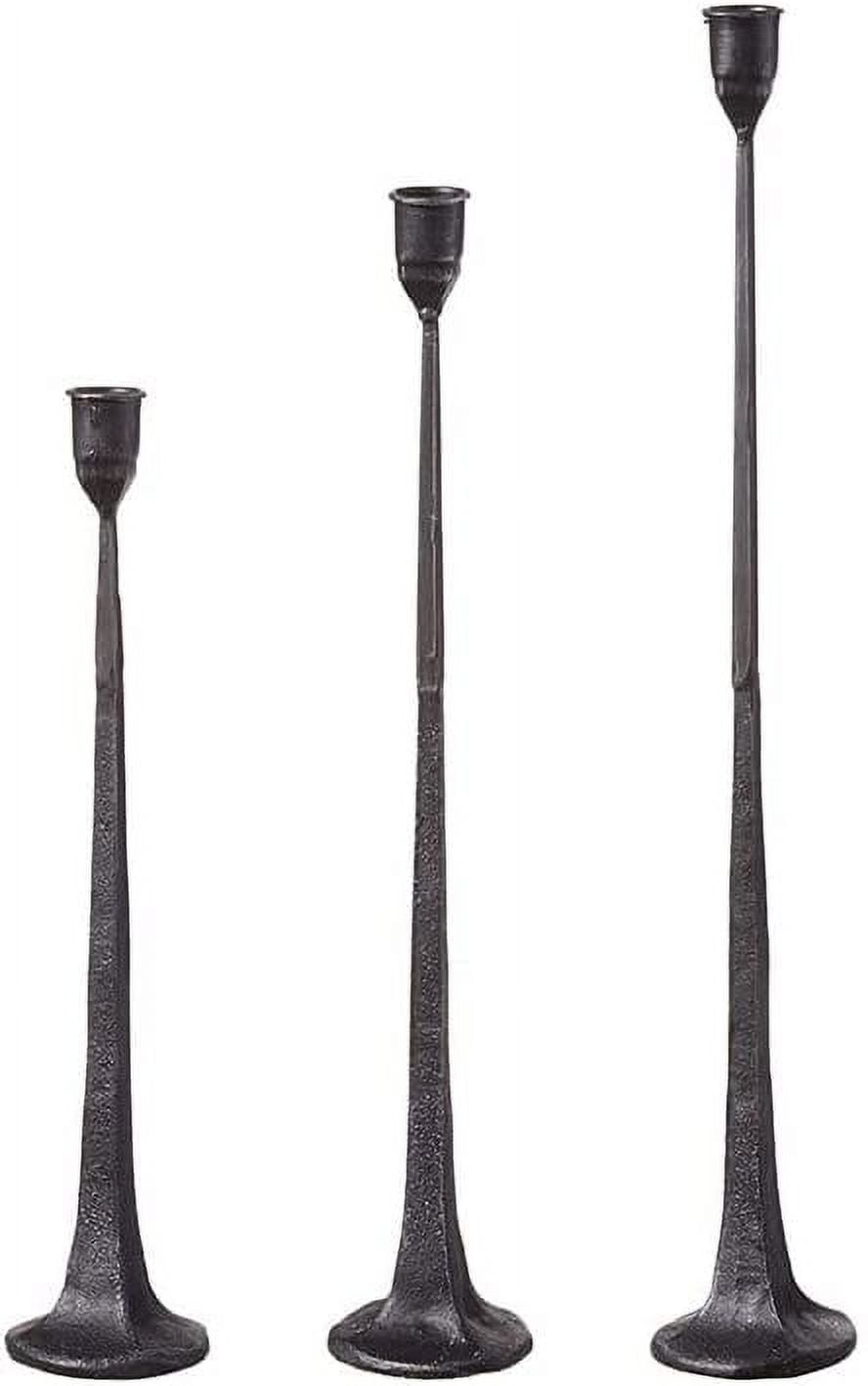 Ye Olde Fashioned Cast Iron Taper Candle Holder with Handle - THE BEACH  PLUM COMPANY