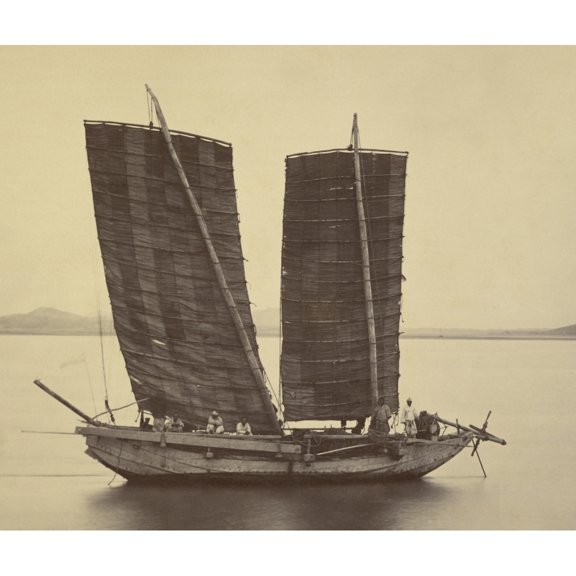 First Korean Junk Bringing Dispatches To The Uss Colorado History (24 x 18)