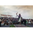 thumbnail image 1 of First Lady Campaigning In Hawaii. A Crowd Of Mostly Women Applaud As Pat Nixon Receives A Key To The City Of Hilo On The, 1 of 2