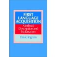 thumbnail image 1 of Pre-Owned First Language Acquisition : Method, Description and Explanation 9780521349161 Used, 1 of 1