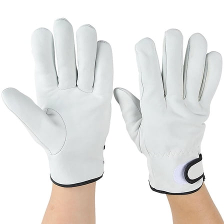 First Layer Sheepskin Work Gloves Heat-insulating Protective Labor Gloves