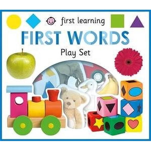 First Learning Play Set: First Words Roger Priddy,Priddy Books (Board Book)