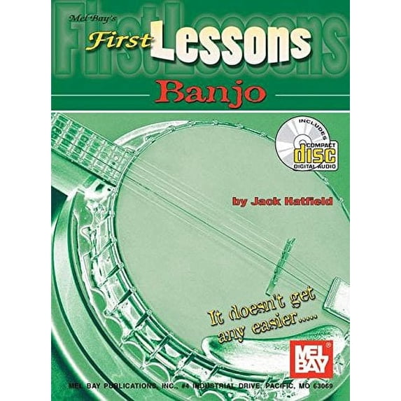 Pre-Owned Mel Bay First Lessons Banjo Book/CD Set (Paperback) 0786620935 9780786620937