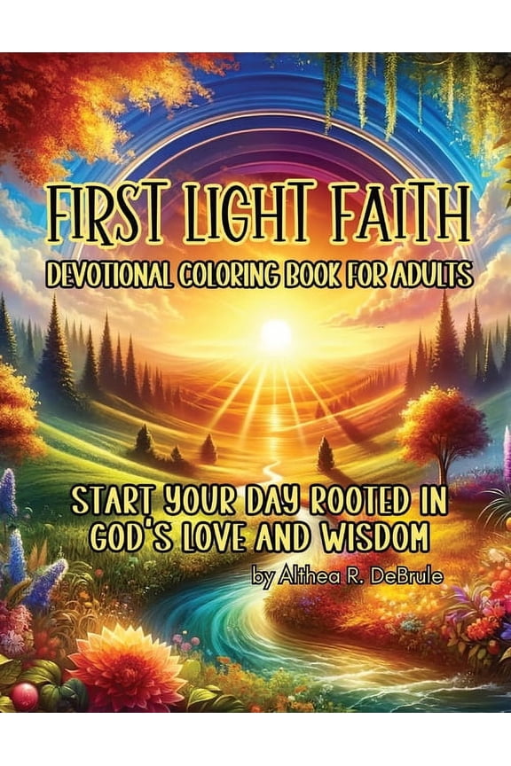 Color & Pray Devotional Collection by Al First Light Faith Devotional Coloring Book for Adults: Start Your Day Rooted in God's Love and Wisdom, Book 1, (Paperback)
