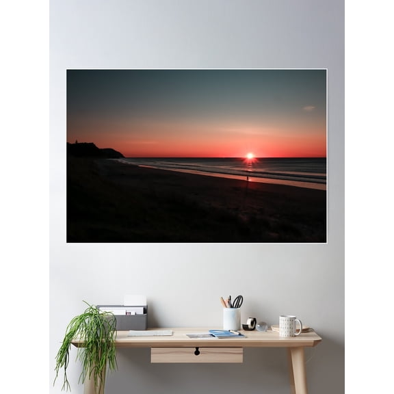 First Light Poster Wall Art, Modern Wall Decor For Living Room Bedroom, 8x12 UNFRAMED