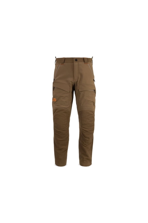 Men's Catalyst Foundry Soft Shell Pant, Dry Earth, Fleece Lined, Waterproof Knees and Seat, Removable Knee Pads (MBCTFDE)