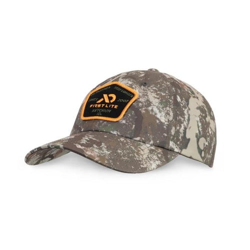 First Lite Lo-Pro Cap, Specter Camouflage, Customizable Lightweight Breathable Outdoor Hat, Durable Fabric (MALPHSPOS)