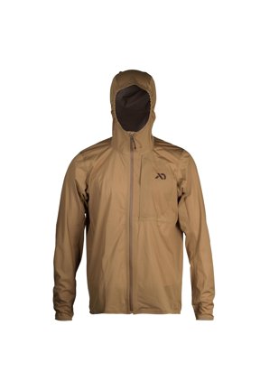 Men's Flashstorm Jacket, Dry Earth, Weather-Resistant, Breathable Outdoor Shell with Customizable Cuffs (MOMFSDE)