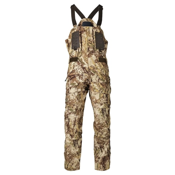 First Lite Men's LZ Bib, Typha Camo, Weather-Resistant Outdoor Bib with Customizable Straps and Multiple Pockets (MOLZBTY2)