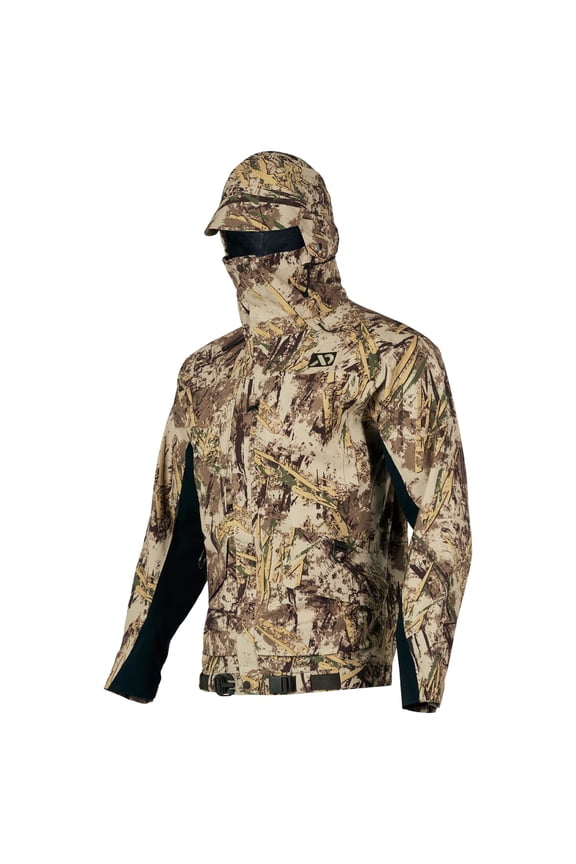 Men's LZ Jacket, Typha Camo, Lightweight Breathable Outdoor Jacket with Zippered Front and Secure Pockets (MOLZJTY)
