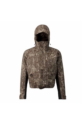 Men's Migrator Wader Jacket, Darkwater, Water-Resistant Lightweight Outdoor Jacket with Customizable Fit (MOMWJCA)