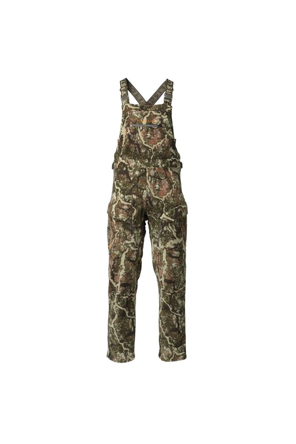 Men's Phase Bib, Specter Camo, Weather-Resistant Outdoor Overalls with Customizable Straps and Multiple Pockets (MOPHBSP)