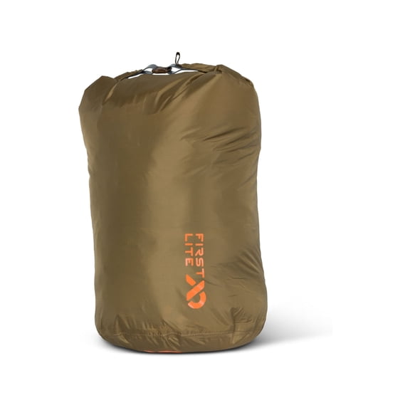 First Lite Roll Top Stuff Sack, Dry Earth, Large
