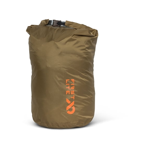First Lite Roll Top Stuff Sack, Dry Earth, Medium