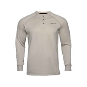 First Lite ThermaGrid Merino Henley - Men's, Sand, Large