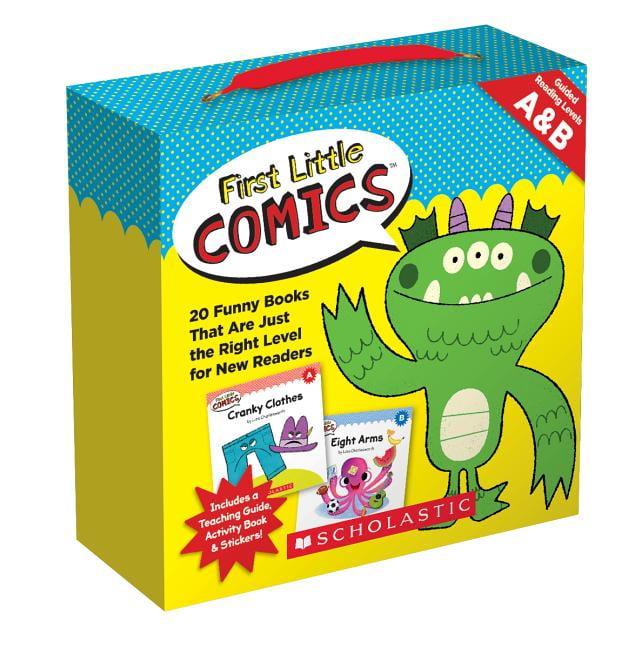 LIZA CHARLESWORTH First Little Comics Parent Pack: First Little Comics: Levels A & B (Parent Pack): 20 Funny Books That Are Just the Right Level for New Readers (Other)