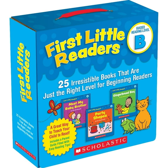 Scholastic First Little Readers Book Parent Pack Guided Reading Level B 25 Books/Set (SC-523150)
