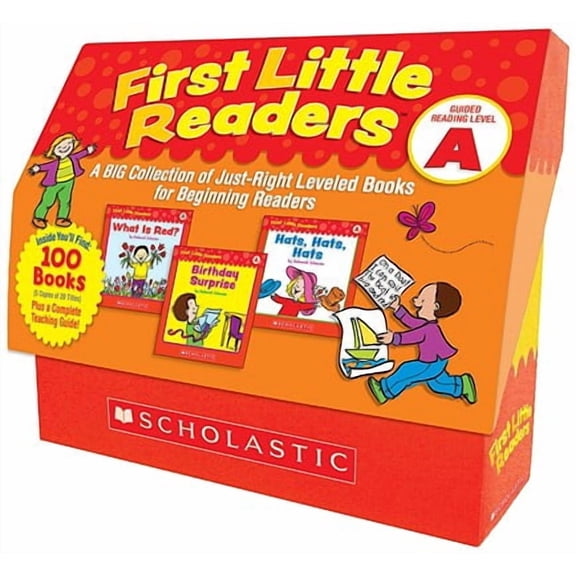 First Little Readers: Guided Reading Level a (Classroom Set): A Big Collection of Just-Right Leveled Books for Beginning, (Paperback)