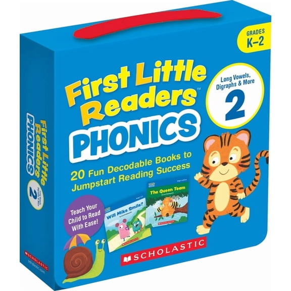 First Little Readers: Phonics Set 2 / Long Vowels, Digraphs & More (Single-Copy Set): 20 Decodable Books for Beginning R, (Hardcover)
