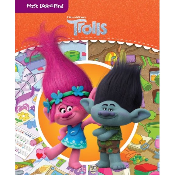 First Look and Find DreamWorks Trolls: First Look and Find, (Hardcover)