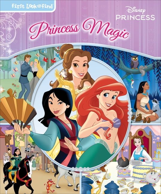 First Look and Find Series #5 Disney Princess Magic: First Look and Find, (Hardcover)