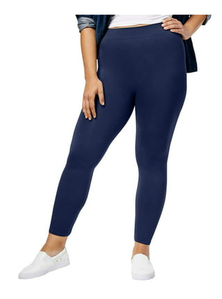 Women's 3-Pack Opaque Seamless Ankle Length Stretch Legging