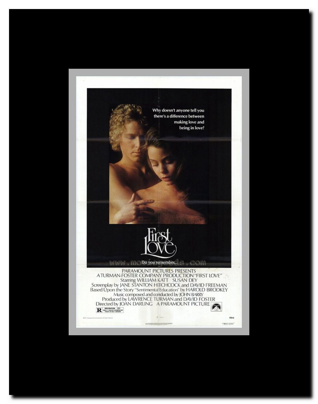 First Love Framed Movie Poster