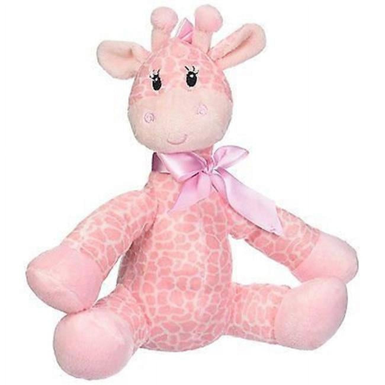 First & Main Plush Stuffed Pink Giraffe, 8-1/2