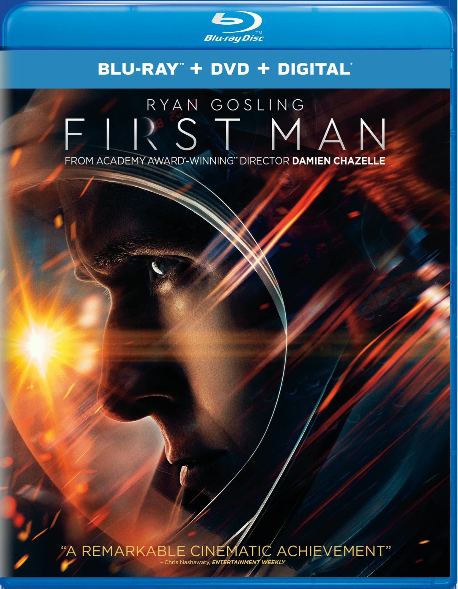 First Man (DVD + Digital) [Blu-ray] - Walmart.com
