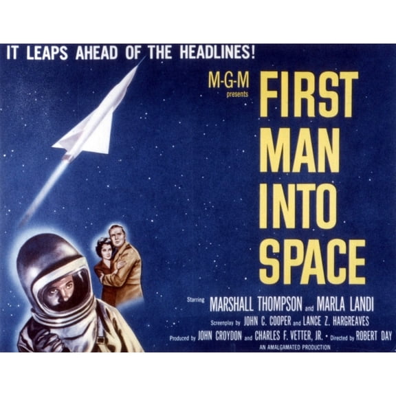 First Man Into Space 1959. Movie Poster Masterprint (14 x 11)