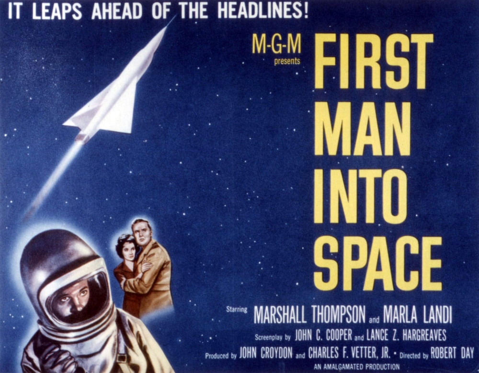 First Man Into Space Canvas Art -  (28 x 22)