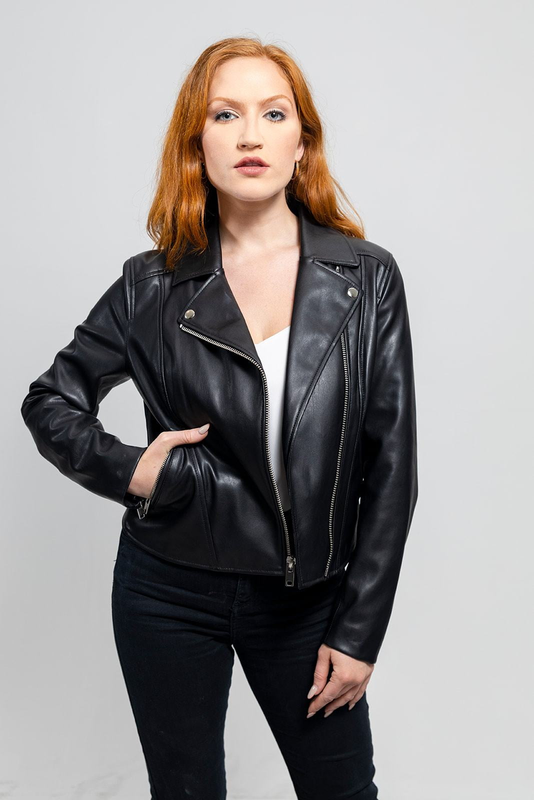 First Manufacturing WBL-1003VGL-XL-BLK Demi Faux Leather First Manufacturing WBL-1003VGL-XL-BLK Demi Faux Leather