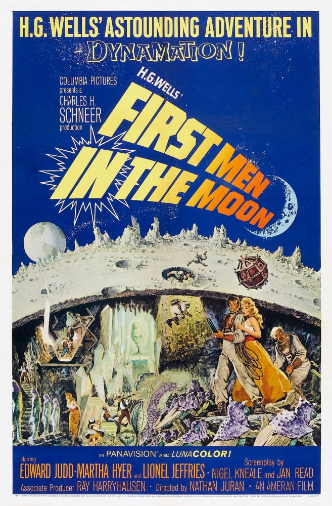 First Men In The Moon U Canvas Art - (24 x 36)