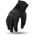 thumbnail image 1 of First Mfg Co - Axis - Men's Motorcycle Biker Riding Black Leather Gloves - 3X Large - Hard Knuckles, 1 of 2