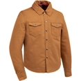 thumbnail image 1 of First Mfg Co - Brawn - Men's Motorcycle Shirt - Canvas - Brown - Small, 1 of 5