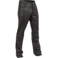 thumbnail image 1 of First Mfg Co - Commander - Men's Motorcycle Biker Riding Black Leather Pants - Size 34 - Durable Zipper, 1 of 1