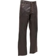 thumbnail image 1 of First Mfg Co - Commander - Men's Motorcycle Biker Riding Brown Leather Pants - Size 26 - Durable Zipper, 1 of 3