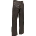 thumbnail image 1 of First Mfg Co - Commander - Men's Motorcycle Biker Riding Brown Leather Pants - Size 30 - Durable Zipper, 1 of 3