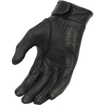 First Mfg Co - Inferno - Women's Motorcycle Biker Riding Purple Black Leather Gloves - Large - Gel Padding