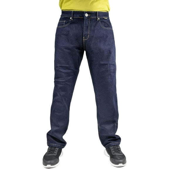 First Mfg Co - Interstate - Men's Motorcycle Jeans - Denim - Blue - Waist 30 Length 34