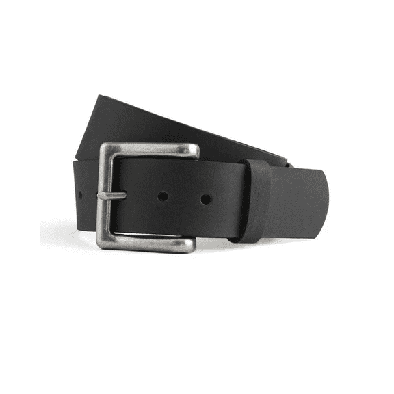 First Mfg Co - Leather Belt for Men, Work Belt for Men Heavy Duty, Daily Wear for Jeans Pants, Top Notch Material Perfect Fit (Black B16005-34)