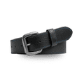 thumbnail image 1 of First Mfg Co - Motorcycle Biker Riding Concealment Leather Belt for Men, Work/Daily Wear Belt for Men (Black/Blue B16006-38), 1 of 5