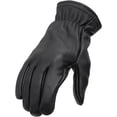 thumbnail image 1 of First Mfg Co - Pursuit - Men's Motorcycle Biker Riding Black Leather Gloves - 5X Large - Kevlar Reinforcements, 1 of 6