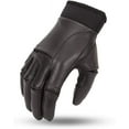 thumbnail image 1 of First Mfg Co - Raptorex - Men's Motorcycle Biker Riding Black Leather Gloves - Extra Small - Vented, 1 of 2