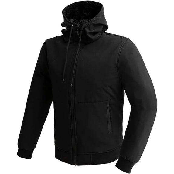 First Mfg Co - Reign - Men's Motorcycle Biker Riding Max Tec 600D Rain Jacket - Black - 5X Large