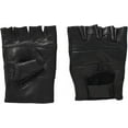 thumbnail image 1 of First Mfg Co - Roadster - Men's Motorcycle Biker Riding Black Leather Gloves - Extra Large - Lightweight, 1 of 1