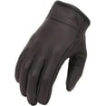 thumbnail image 1 of First Mfg Co - Roadway - Men's Motorcycle Biker Riding Black Leather Gloves - 4X Large - Lightweight, 1 of 2