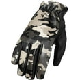 thumbnail image 1 of First Mfg Co - Roper - Men's Motorcycle Biker Riding Camouflage Leather Gloves - Touch Screen Support, 1 of 2