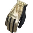 thumbnail image 1 of First Mfg Co - Roper - Women's Motorcycle Biker Riding Leather Gloves - Gold - Small, 1 of 2